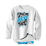 Air Jordan 9 “Powder Blue” | illcurrency White T-Shirt (Kicks Are Sick)