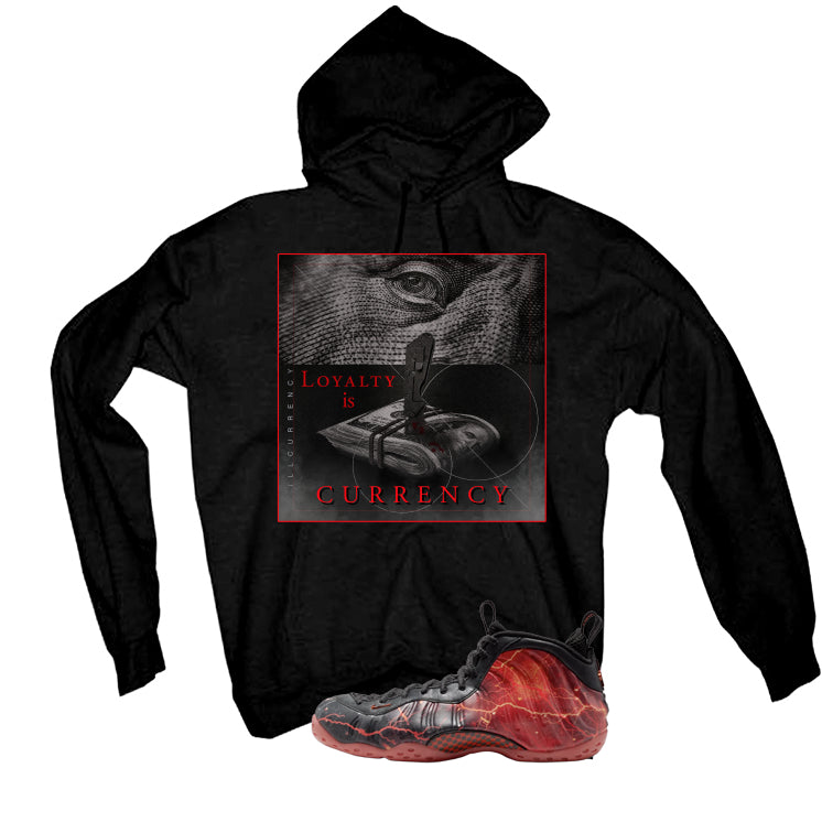 Stranger Things x Nike Air Foamposite One Matching T-Shirt, Sweatshirts & Hoodies Black T-Shirt (Loyalty Is Currency)| illcurrency