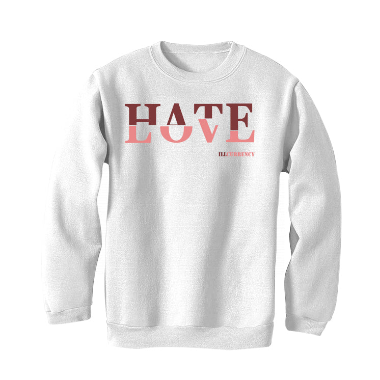 Nike Dunk Low WMNS “Valentine’s Day” | illcurrency White T-Shirt (Hate Love)