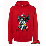 Air Jordan 14 Ferrari Red T-Shirt (Graffiti Angel)| illcurrency