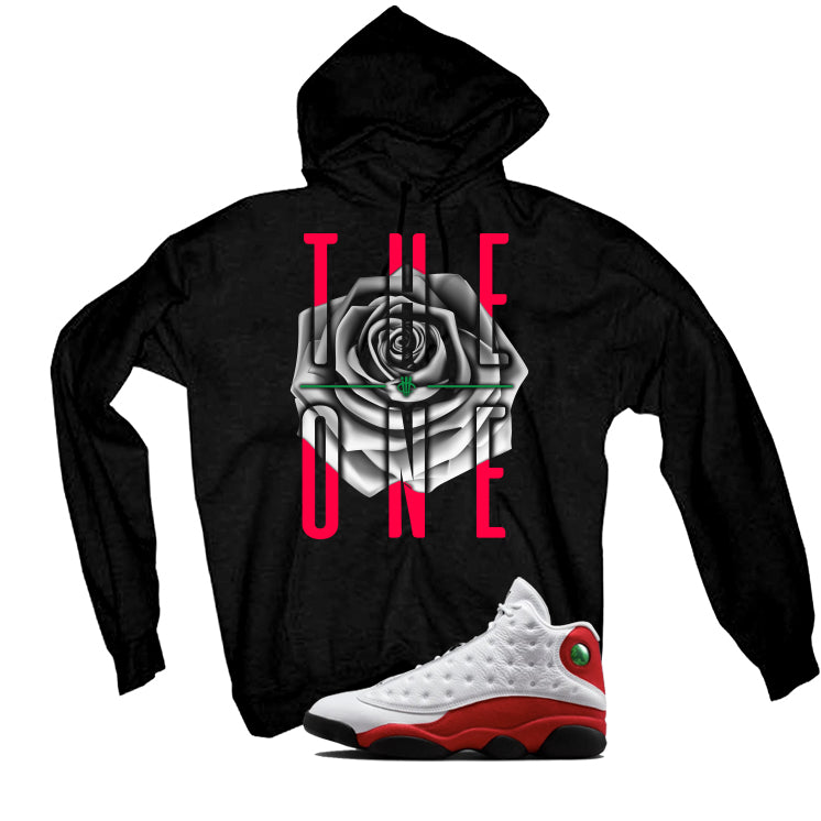 Air Jordan 13 Chicago Matching T-Shirt, Sweatshirts & Hoodies Black T-Shirt (The One)| illcurrency