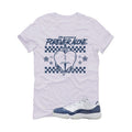 Air Jordan 11 Low Diffused Blue White T-Shirt (Forever Alone)| illcurrency