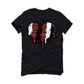 AIR JORDAN 5 "PLAID" | illcurrency Black T-Shirt (Heart)