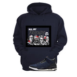 Matching hoodie, same design