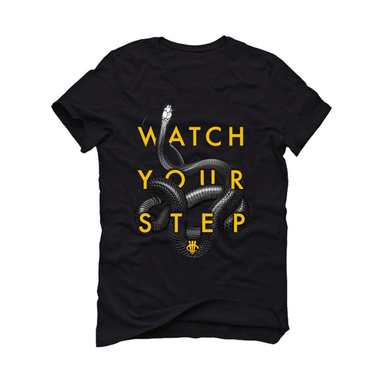 Air Jordan 6 Yellow Ochre | illcurrency Black T-Shirt (SNAKES)
