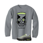 Nike Air Max 95 OG Neon Matching T-Shirt, Sweatshirts & Hoodies Grey T-Shirt (Misunderstood)| illcurrency