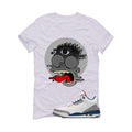 Air Jordan 3 True Blue Matching T-Shirt White T-Shirt (Blinded)| illcurrency