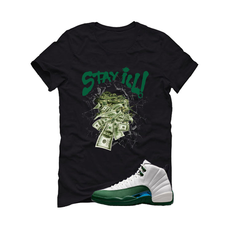 Air Jordan 12 Bucks Matching T-Shirt Stay ill