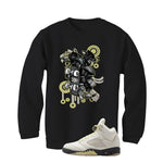 Air Jordan 5 WMNS Luminous Green Black T-Shirt (Skateboard Cat)| illcurrency