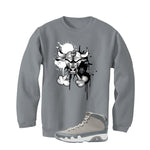 Air Jordan 9 Cool Grey Grey T-Shirt (Iron Bull)| illcurrency