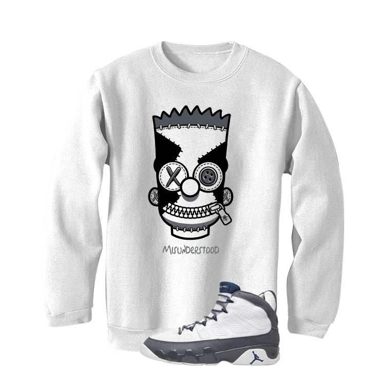 Air Jordan 9 Flint Grey Matching T-Shirt, Sweatshirts & Hoodies White T-Shirt (Misunderstood)| illcurrency