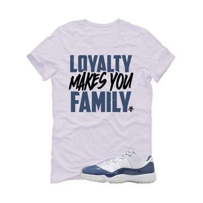 Air Jordan 11 Low Diffused Blue White T-Shirt (Loyalty)| illcurrency