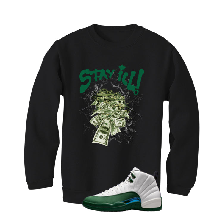 Air Jordan 12 Bucks Matching T-Shirt Stay ill