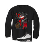 Air Jordan 9 OG Space Jam Matching T-Shirt Black T-Shirt (Hey Puddin!!)| illcurrency