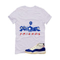 Air Jordan 11 Rare Air Matching T-Shirt, Sweatshirts & Hoodies White T-Shirt (Friends)| illcurrency