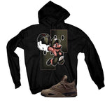 A Ma Maniere x Air Jordan 4 Dark Mocha Matching T-Shirt, Sweatshirts & Hoodies Black T-Shirt (Mario Ball)| illcurrency