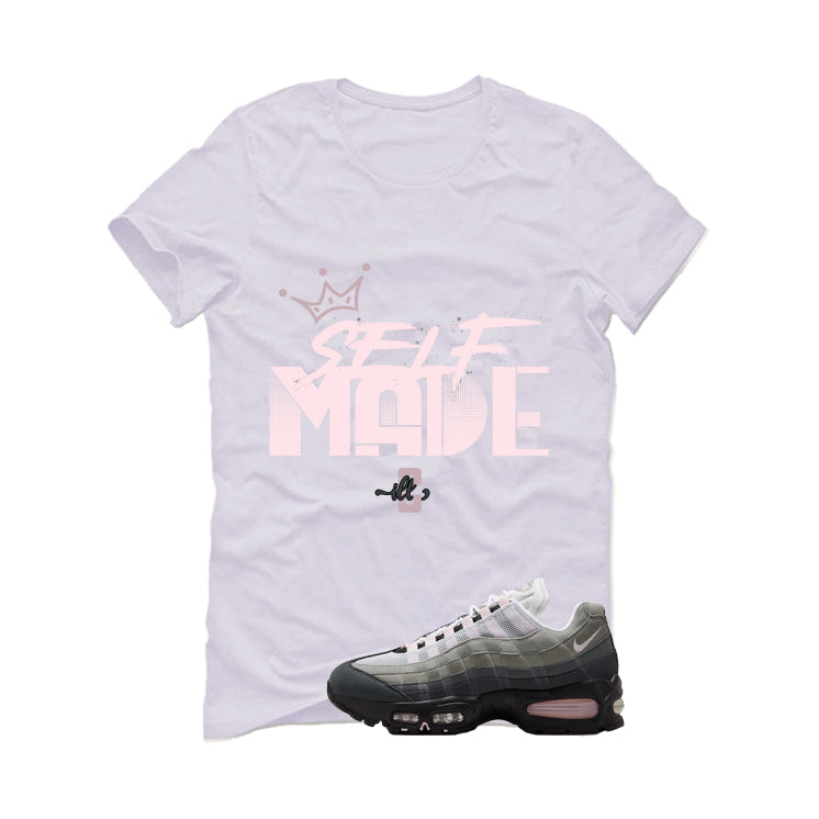 Nike Air Max 95 Pink Foam Matching T-Shirt, Sweatshirts, & Hoodies White T-Shirt (Self Made)| illcurrency