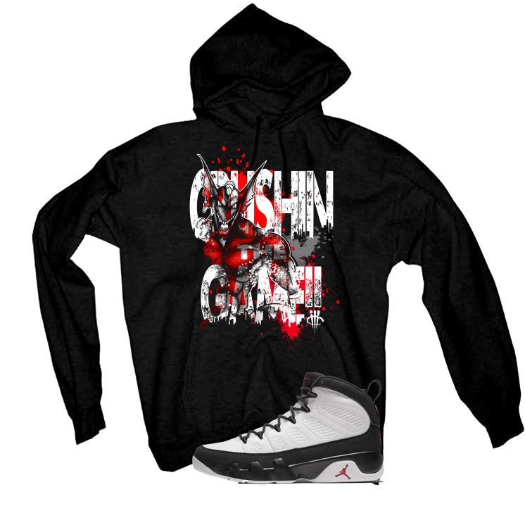 Air Jordan 9 OG Space Jam Matching T-Shirt Black T-Shirt (Crushin the Game)| illcurrency