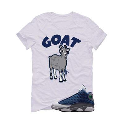 Air Jordan 13 Flint White T-Shirt (Goat)| illcurrency