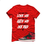 Air Jordan 1 High ’85 Bred Red T-Shirt (Paid)| illcurrency