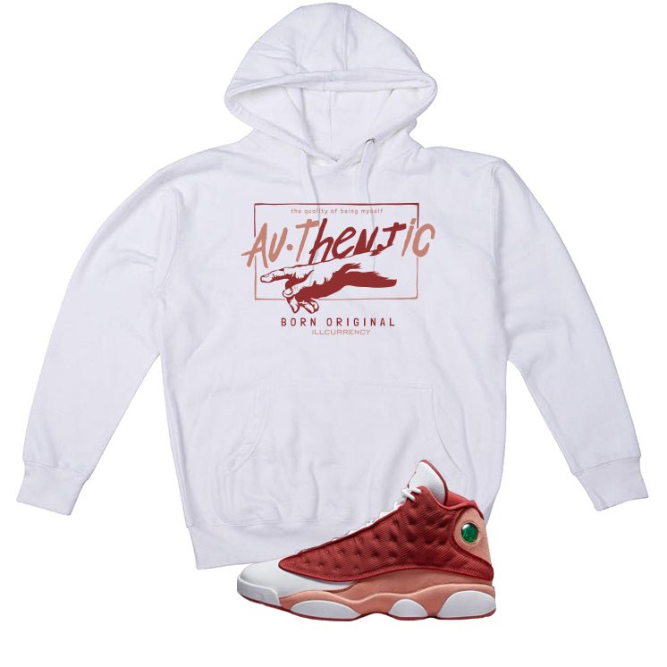 Air Jordan 13 Dune Red White T-Shirt (Authentic)| illcurrency