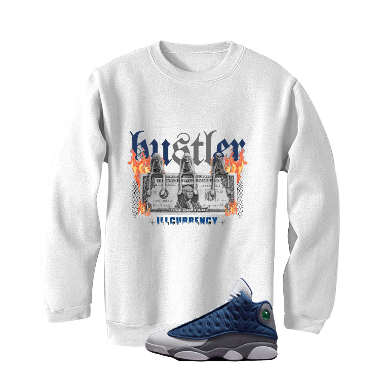 Air Jordan 13 Flint White T-Shirt (See No Evil Hustler)| illcurrency