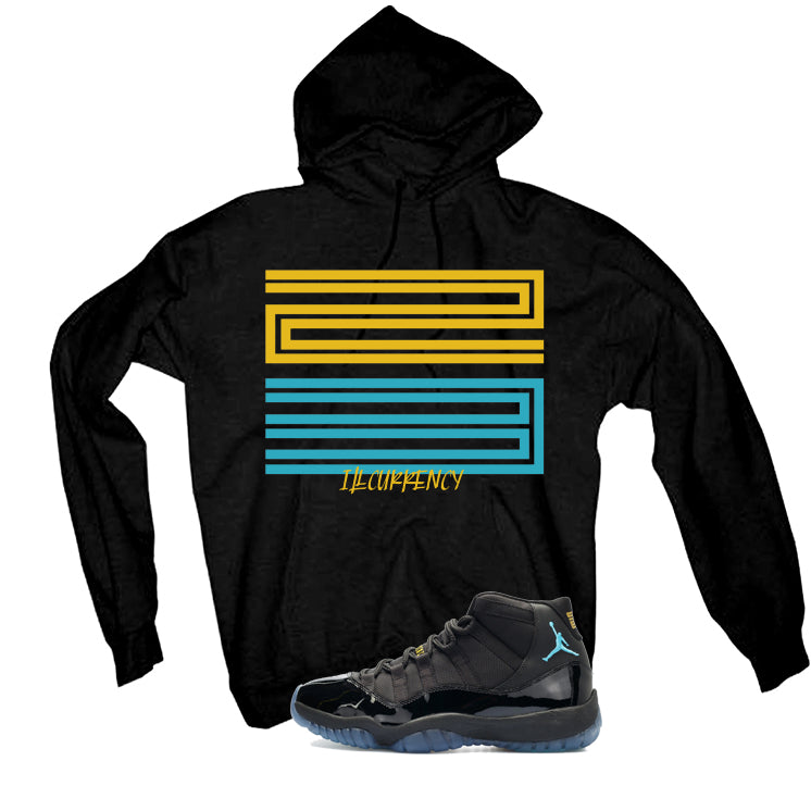 Air Jordan 11 Gamma Blue Matching T-Shirt, Sweatshirts & Hoodies Black T-Shirt (23)| illcurrency