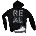Air Jordan 9 Flint Grey Matching T-Shirt, Sweatshirts & Hoodies Black T-Shirt (Stay Real)| illcurrency