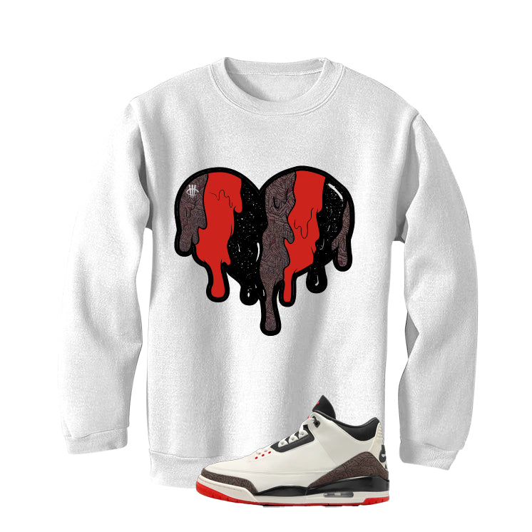 Air Jordan 3 OG World’s Best Dad Matching T-Shirt, Sweatshirts, & Hoodies White T-Shirt (Heart)| illcurrency