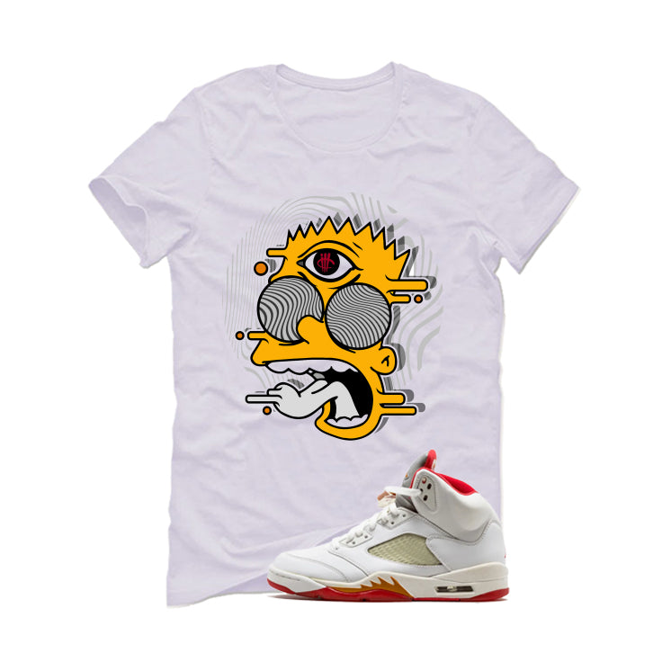Air Jordan 5 Sunset Matching T-Shirt Blinded
