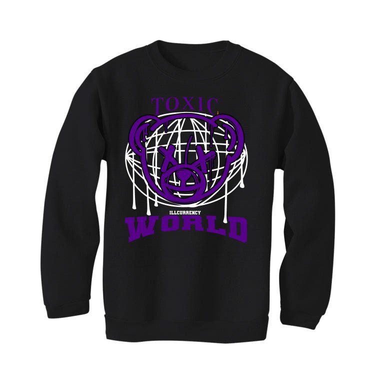 Nike SB Dunk Low “Court Purple” | illcurrency Black T-Shirt (Toxic World)