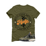 Undefeated x Air Jordan 4 Military Green T-Shirt (Haters Catch Up)| illcurrency