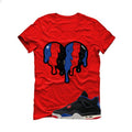 Air Jordan 4 Rare Air Red T-Shirt (Heart)| illcurrency