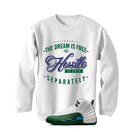 Air Jordan 12 Bucks Matching T-Shirt The dream is free