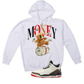 Air Jordan 3 OG World’s Best Dad Matching T-Shirt, Sweatshirts, & Hoodies White T-Shirt (Money Bear)
