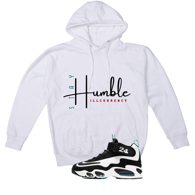 Nike Air Griffey Max 1 Freshwater Matching T-Shirt, Sweatshirts, & Hoodies White T-Shirt (Stay Humble)| illcurrency