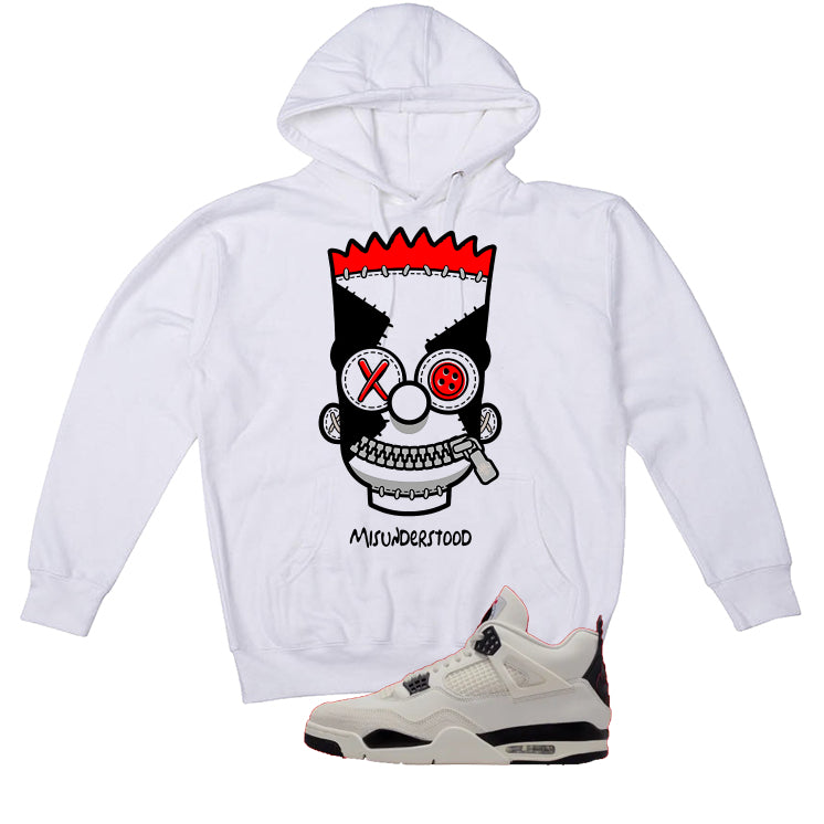 Air Jordan 4 Flight Club Matching T-Shirt, Sweatshirts & Hoodies White T-Shirt (Misunderstood)| illcurrency