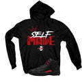 Air Jordan 12 Bloodline Matching T-Shirt, Sweatshirts, & Hoodies Black T-Shirt (Self Made)