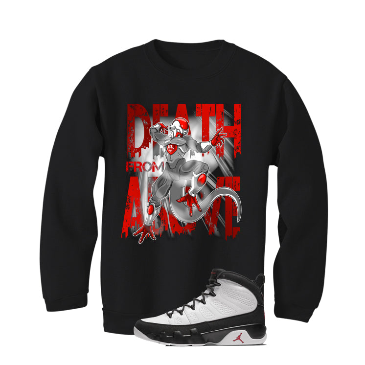 Air Jordan 9 OG Space Jam Matching T-Shirt Black T-Shirt (Death from Above)| illcurrency