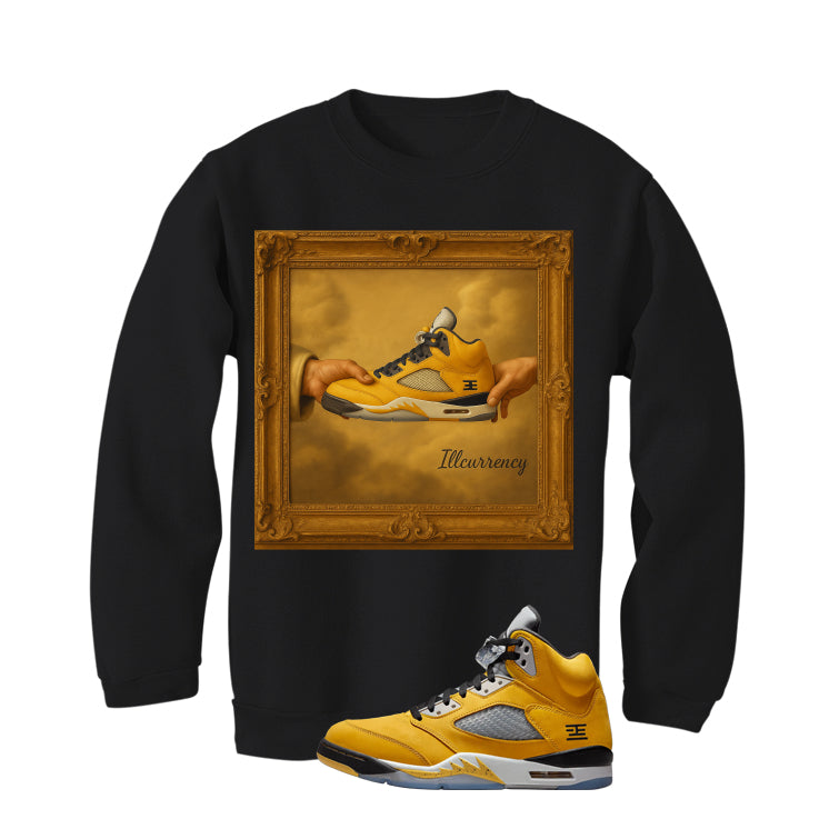 Air Jordan 5 Tokyo Matching T-Shirt, Sweatshirts & Hoodies Black T-Shirt (Tokyo Chapel)| illcurrency
