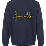Nike Dunk Low “Michigan” | illcurrency Navy Blue T-Shirt (Stay Humble)