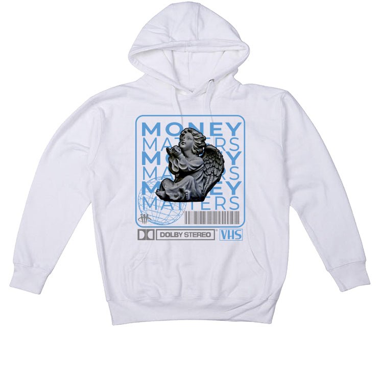 Nike Dunk Low Premium “Topography University Blue” White T-Shirt (MONEY MATTERS)