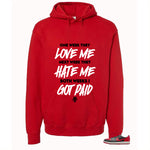 Air Jordan 1 Low OG Banned Matching T-Shirt, Sweatshirts & Hoodies Red T-Shirt (Paid)| illcurrency