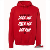 Matching hoodie, same design