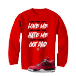 Air Jordan 4 Toro Bravo Matching T-Shirt, Sweatshirts, & Hoodies Red T-Shirt (Paid)| illcurrency