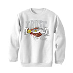 Air Jordan 1 High OG “Elephant” | illcurrency White T-Shirt (TRUST NO ONE)
