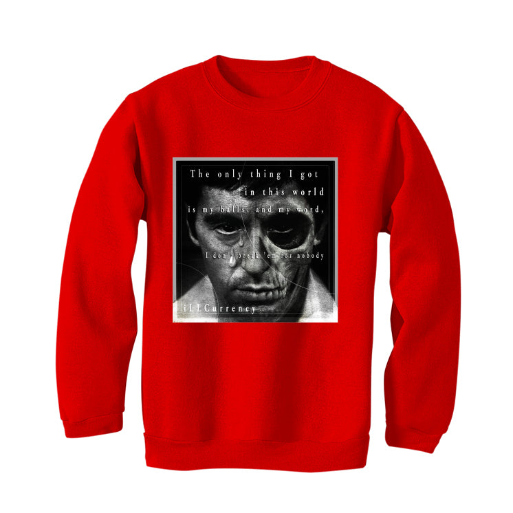 Air Jordan 4 Toro Bravo Matching T-Shirt, Sweatshirts, & Hoodies Red T-Shirt (The Only Thing I Got)| illcurrency
