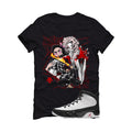 Air Jordan 9 OG Space Jam Matching T-Shirt Black T-Shirt (Demon Slayer)| illcurrency