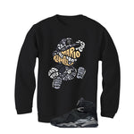 Air Jordan 8 Chrome Matching T-Shirt Black T-Shirt (Mario)| illcurrency