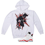 Air Jordan 6 White Infrared Matching T-Shirt Venom